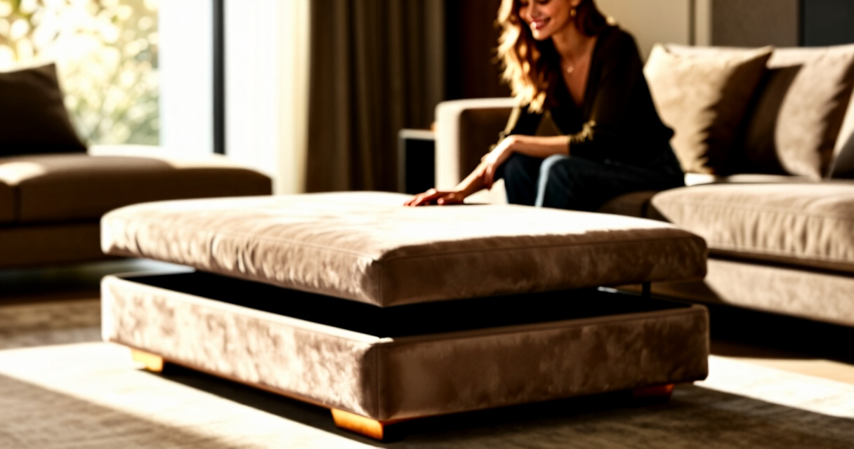 lift top storage ottoman