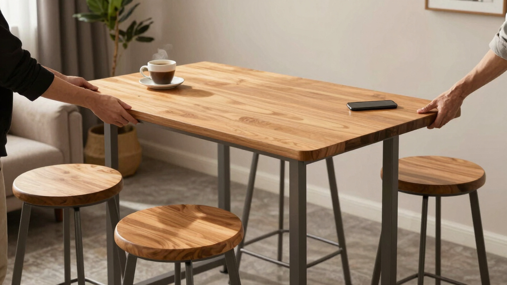 best pub table sets for apartments