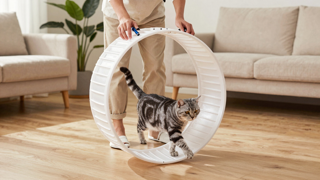best cat exercise wheel for indoor cats