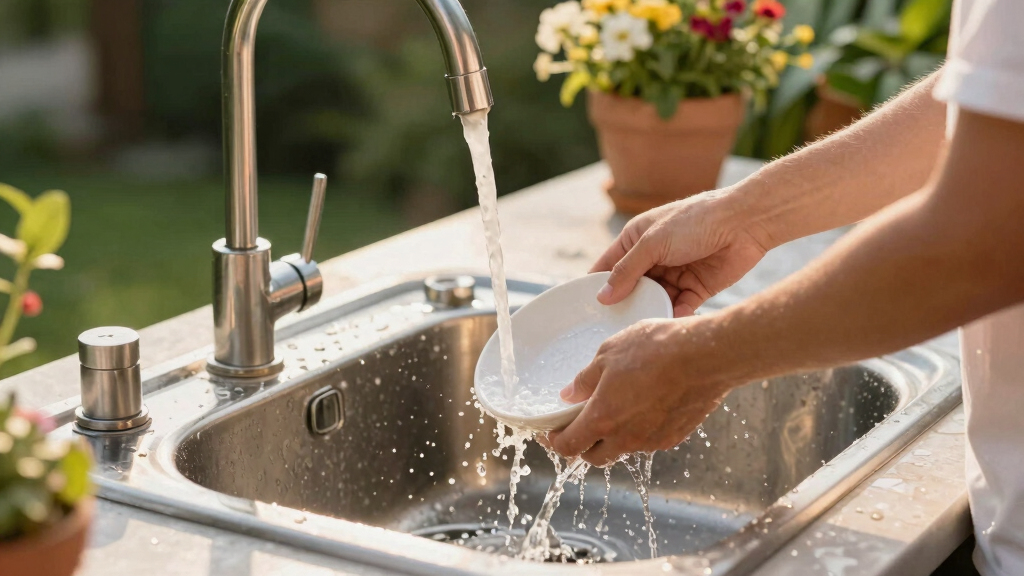 best stainless outdoor sink station