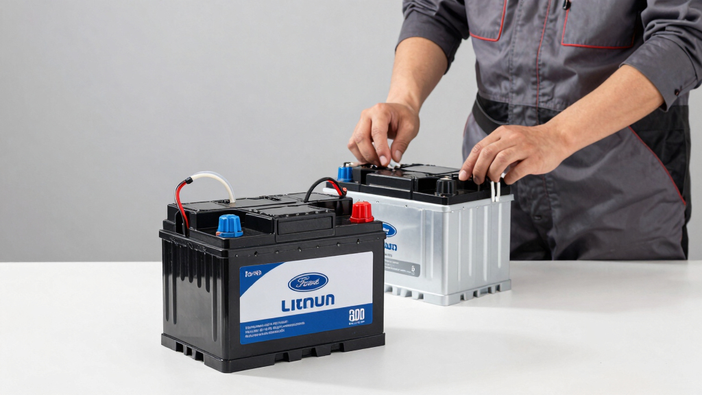 best Ford Transit lithium battery systems