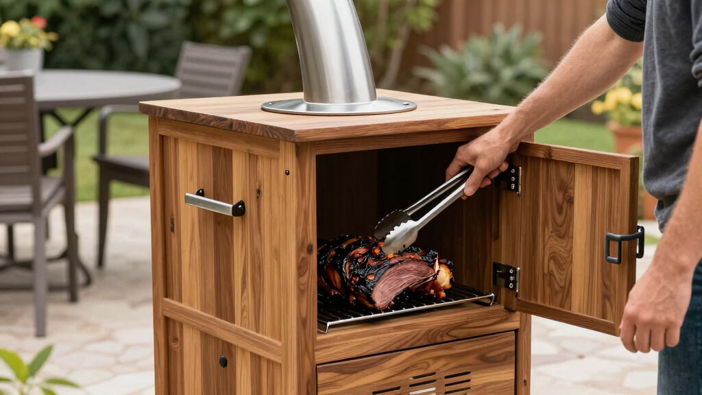 best backyard smoker cabinet