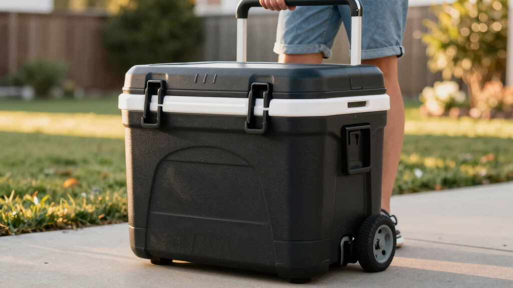 best cooler with wheels for blackout food storage