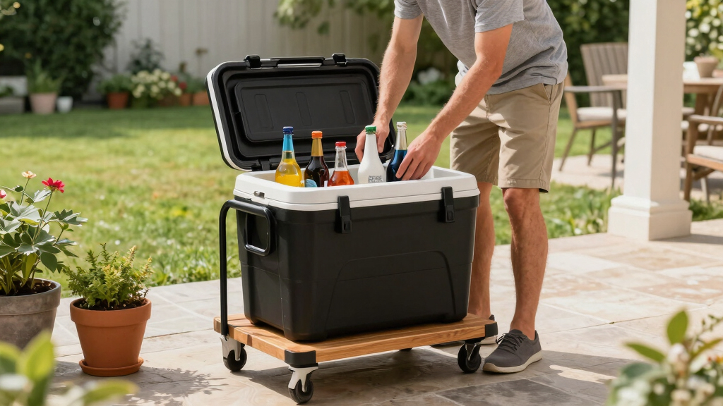 best patio cooler cart