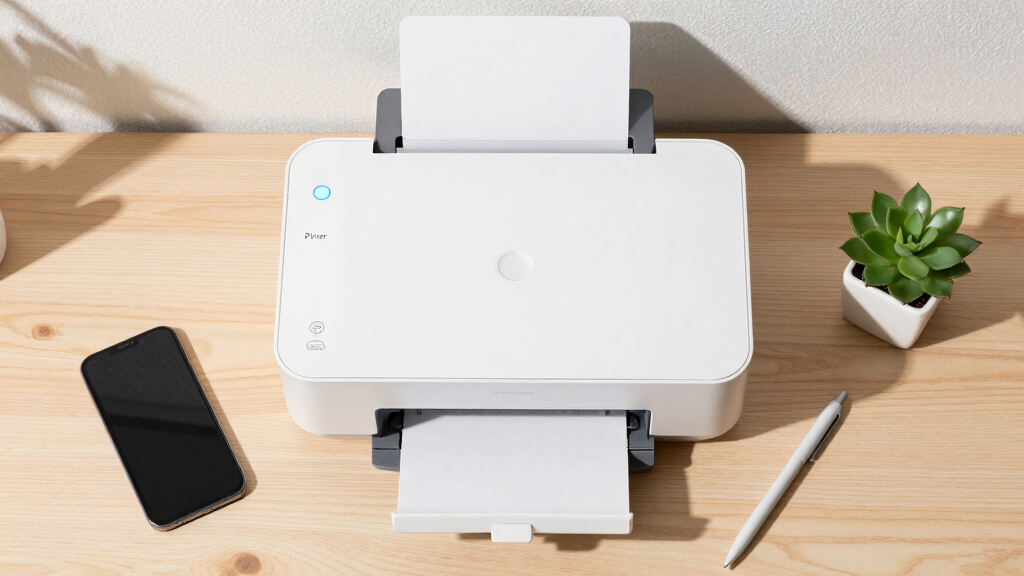 Wireless laser printer for hybrid office