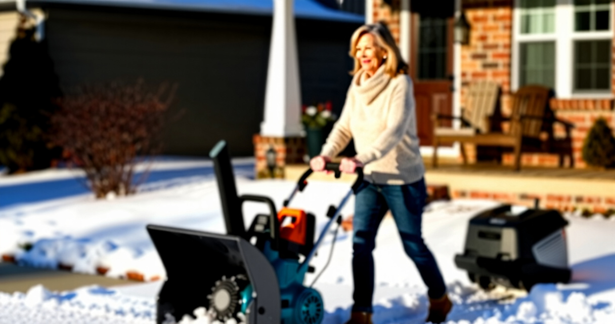 snow blower electric cordless