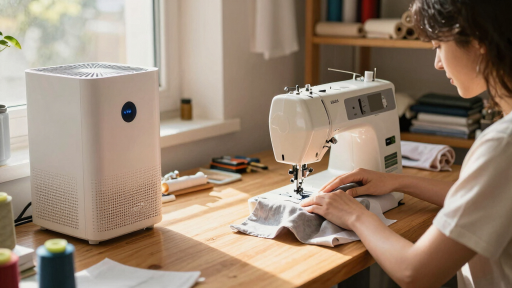 best HEPA air purifier for sewing room