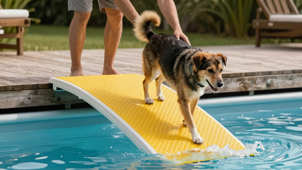 best dog pool ramp for dock safety