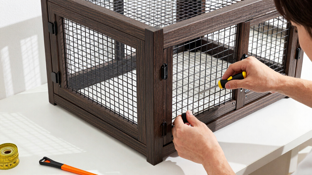 best double dog crates furniture style
