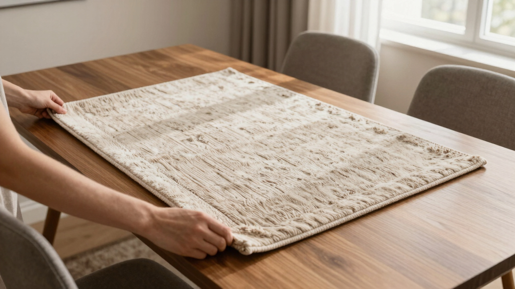 best washable rug for dining room