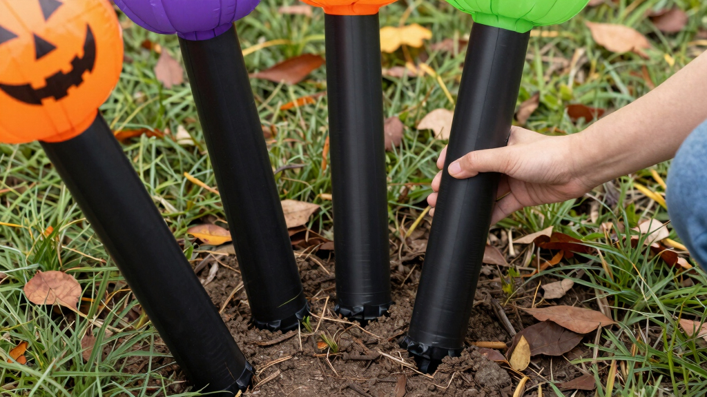 best heavy duty halloween inflatable stakes
