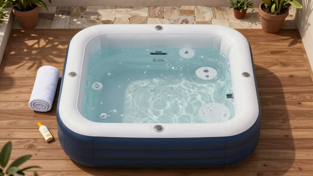 best inflatable hot tubs for small patios