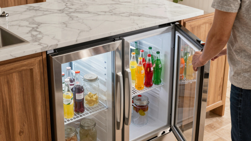 best beverage refrigerators for kitchen islands