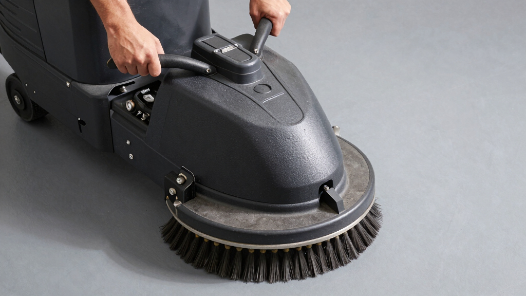 industrial sweeper machine
