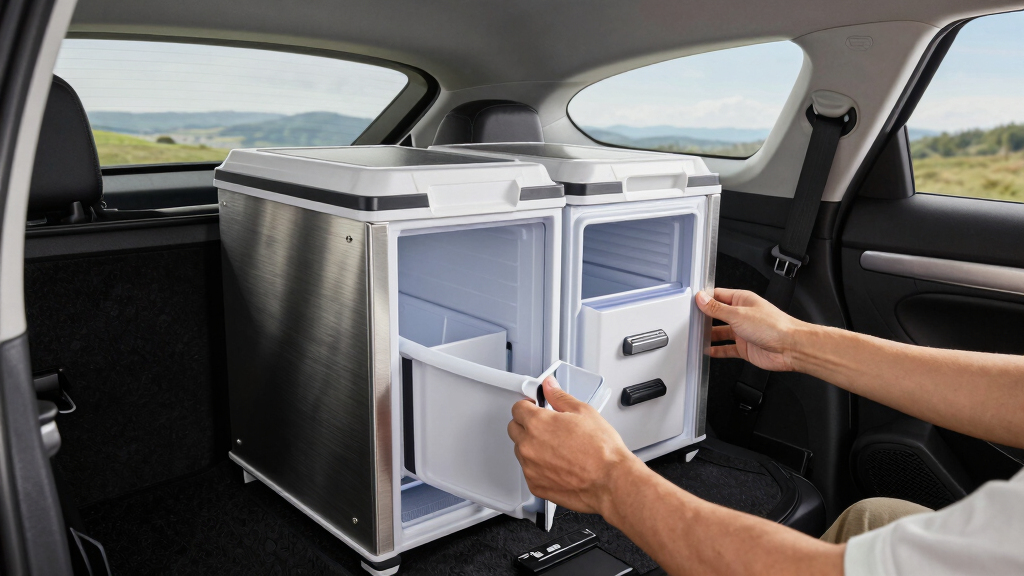 best dual-zone portable fridge for long drives