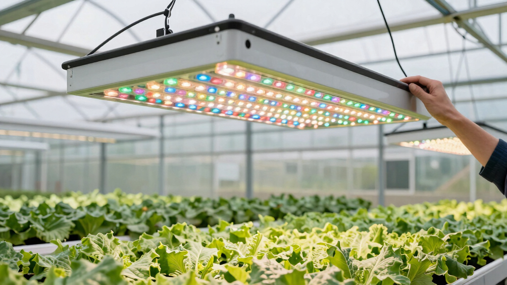 best commercial LED grow light for greenhouse supplement
