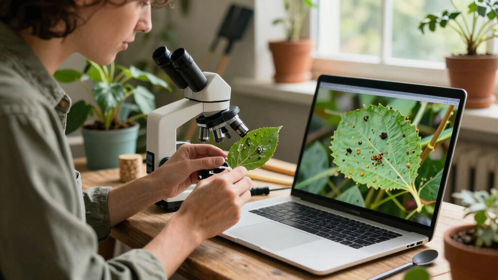 best digital microscope for plant pest identification