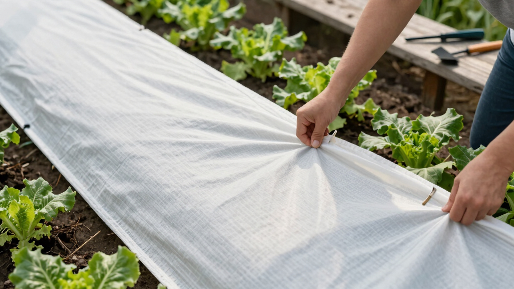 best floating row cover kit for pest exclusion