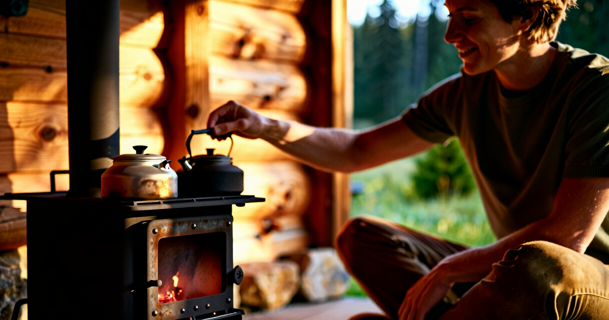 best small wood stove for off grid cabin