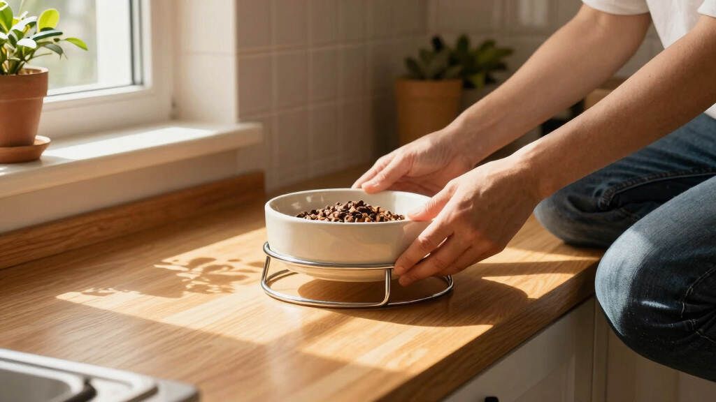 best elevated feeder with slow-feeder bowls