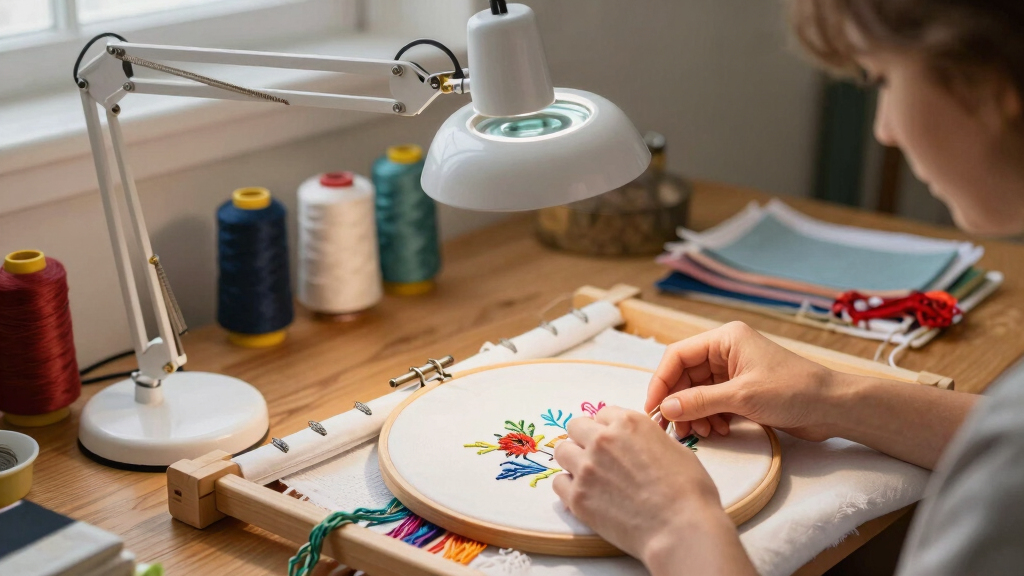 best magnifying lamp for embroidery