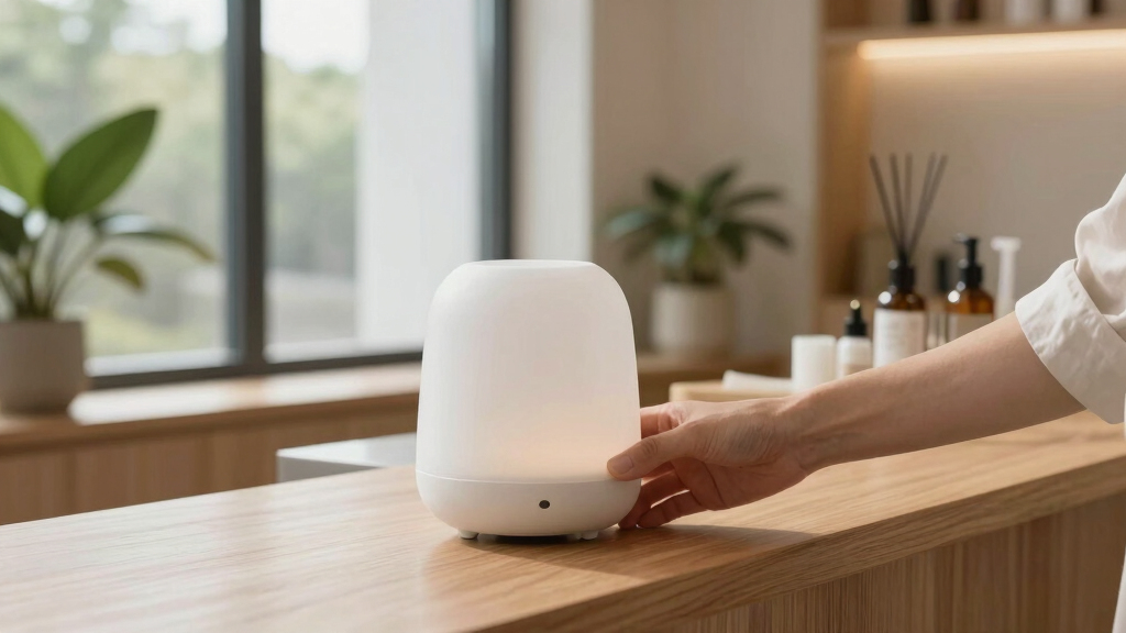 best diffuser for reception desk area