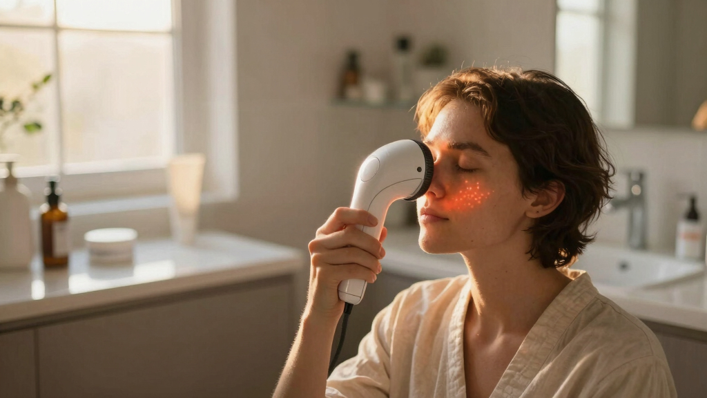 best LED under eye light therapy device
