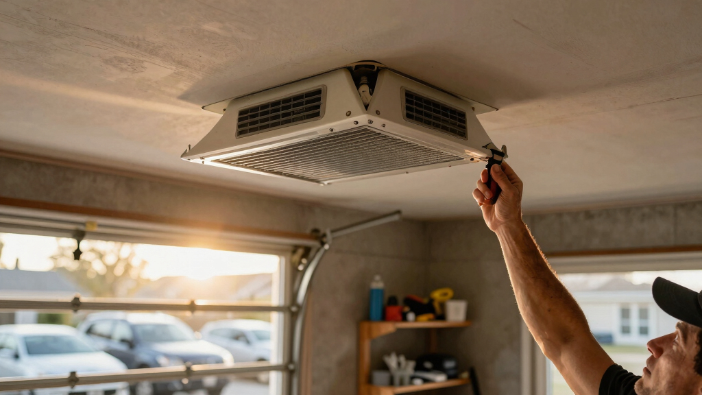 best garage heater ceiling mount