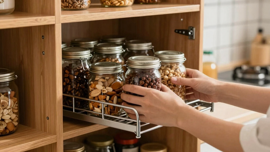 best pull out pantry organizer