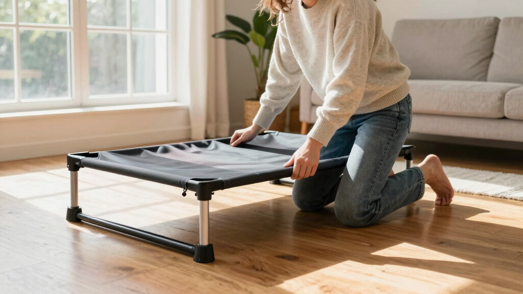 best elevated dog cot training platform