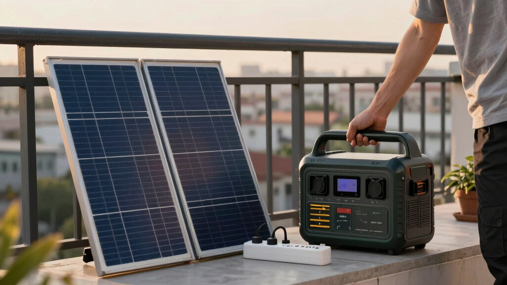 best solar generators for apartment backup power