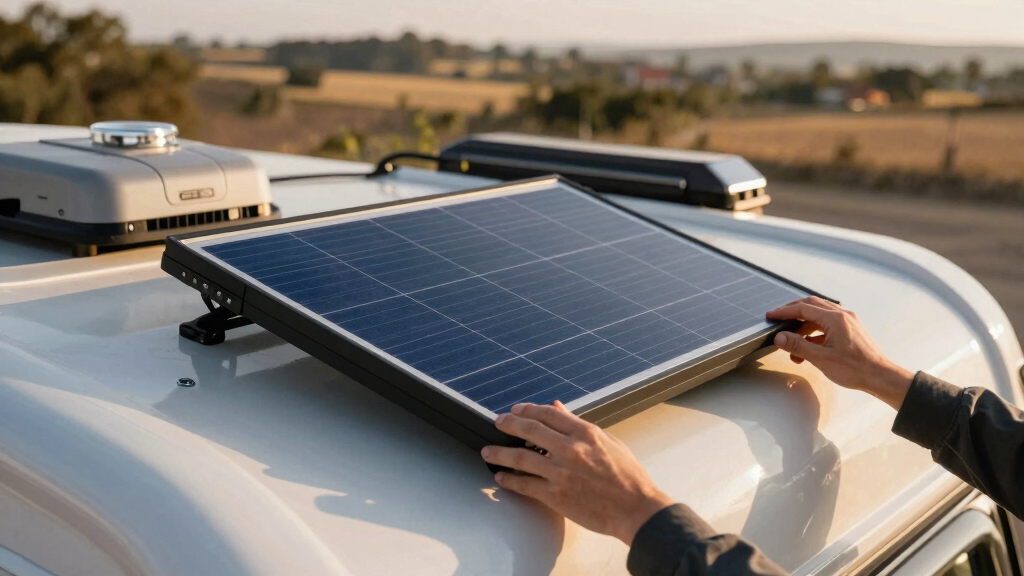 best 600w portable solar panel kit for RV