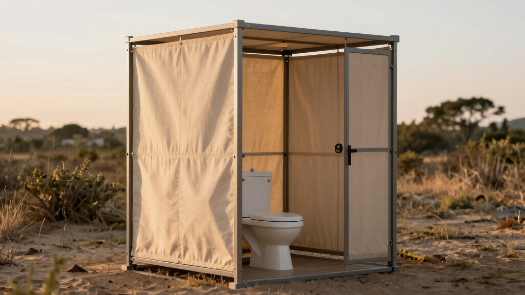 best privacy shelter for showers and toilets