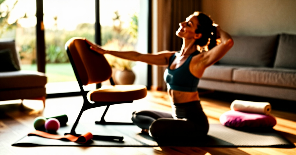 chair yoga kit