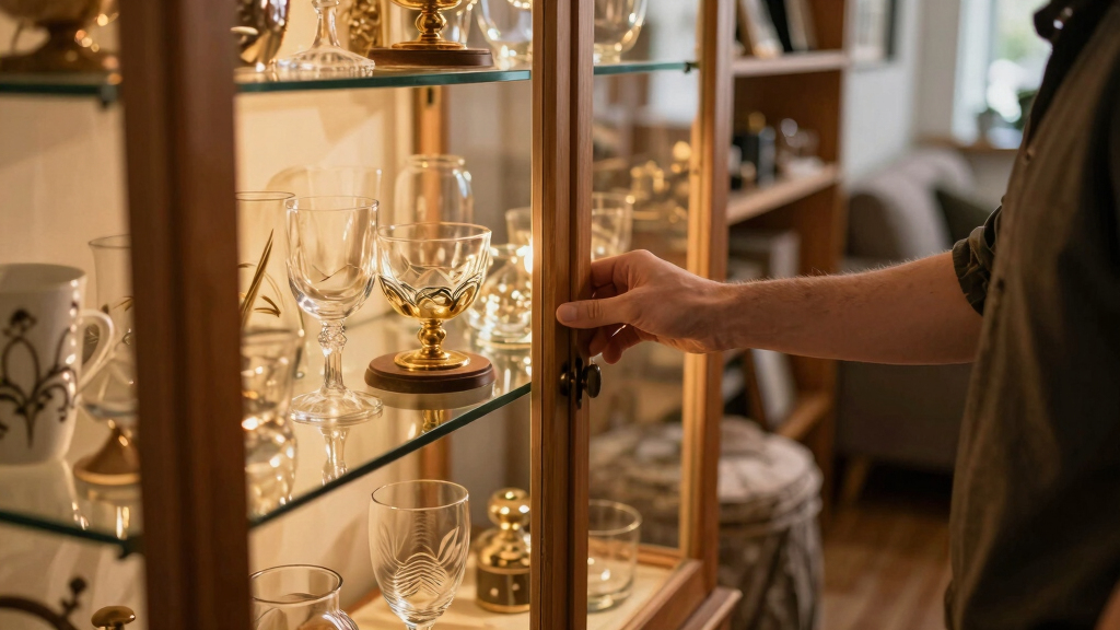 best glass display cabinet with lighting