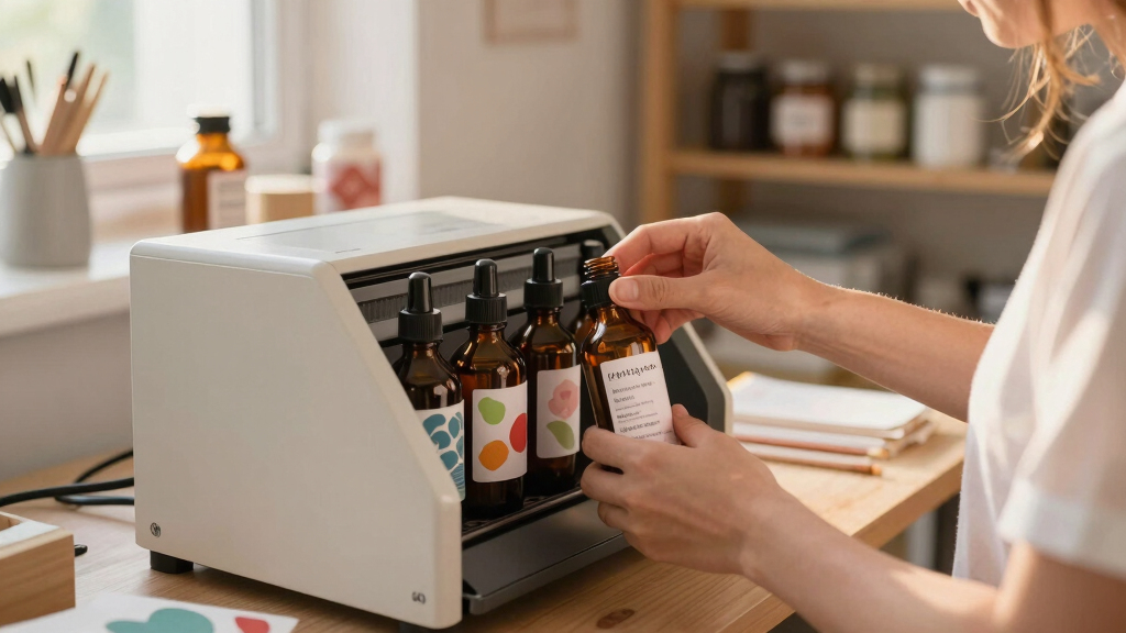best bottle labeler machine for handmade goods