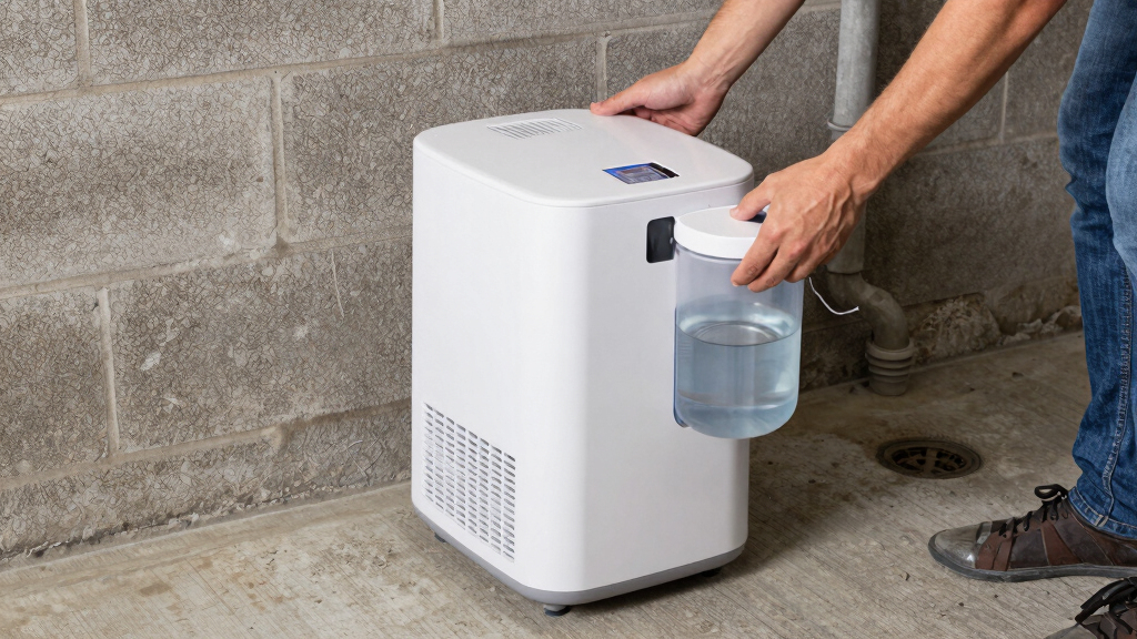 best dehumidifier for basement with floor drain