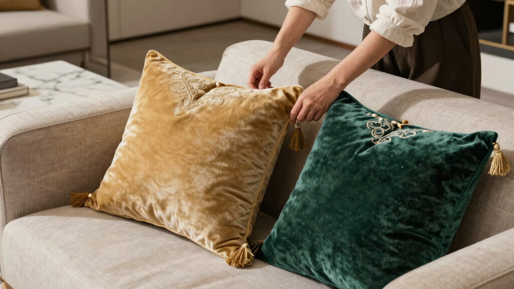 luxury decorative throw pillows