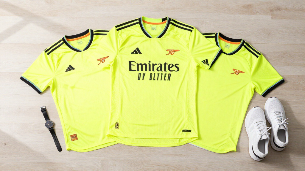 best Arsenal yellow soccer jerseys