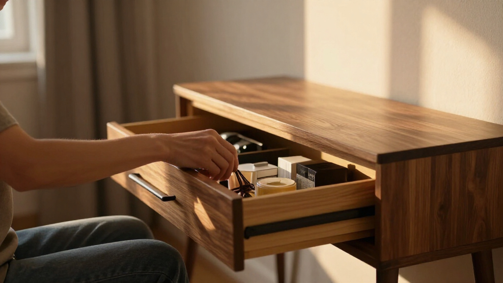 best-narrow-console-with-drawers