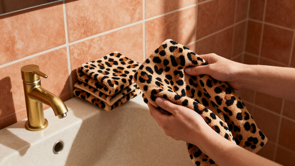 best leopard print towel sets