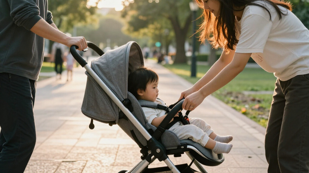 baby stroller with car seat