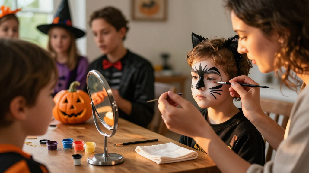 Halloween face painting kits