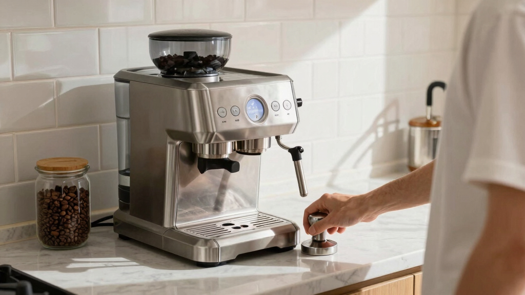 best espresso machines with grinder