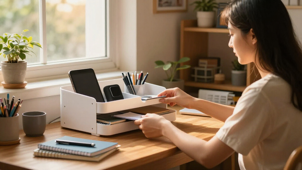 multifunctional student desk organizers