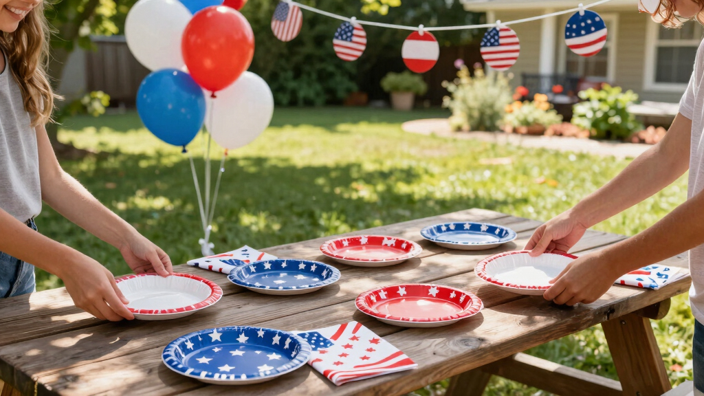 patriotic 4th of July party supplies