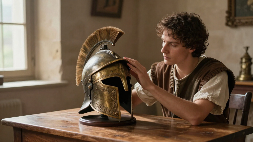 roman legionary helmet replica