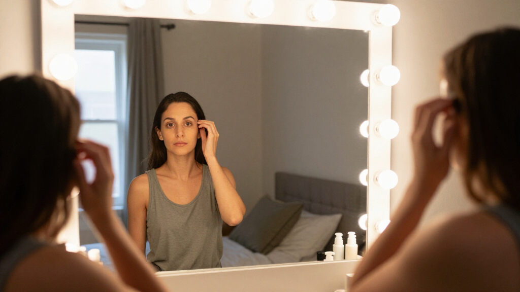 best oversized vanity mirror with lights