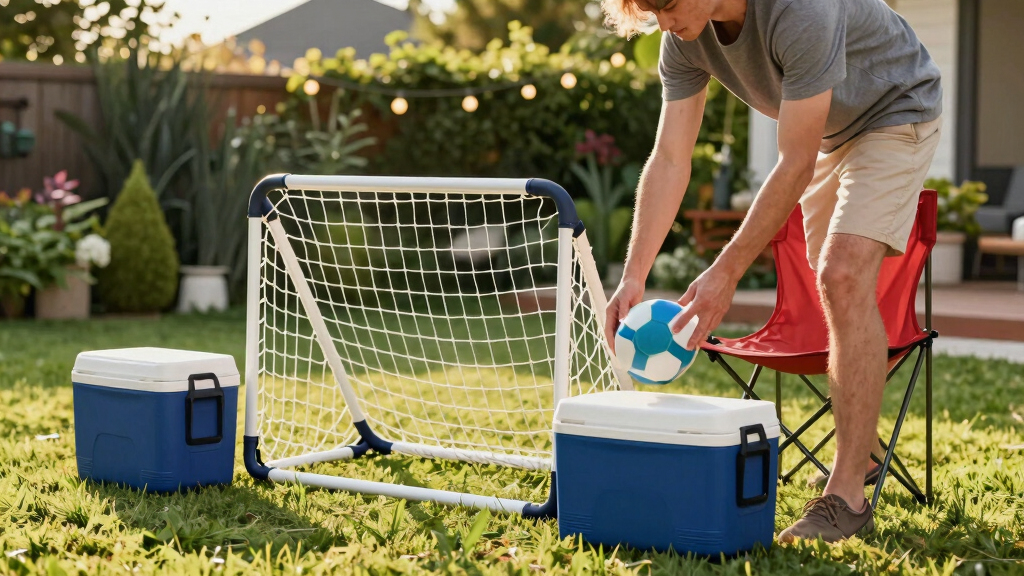outdoor soccer tailgate gear