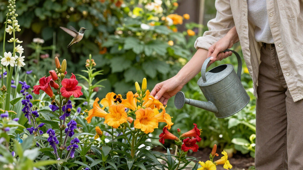 flowers for hummingbirds